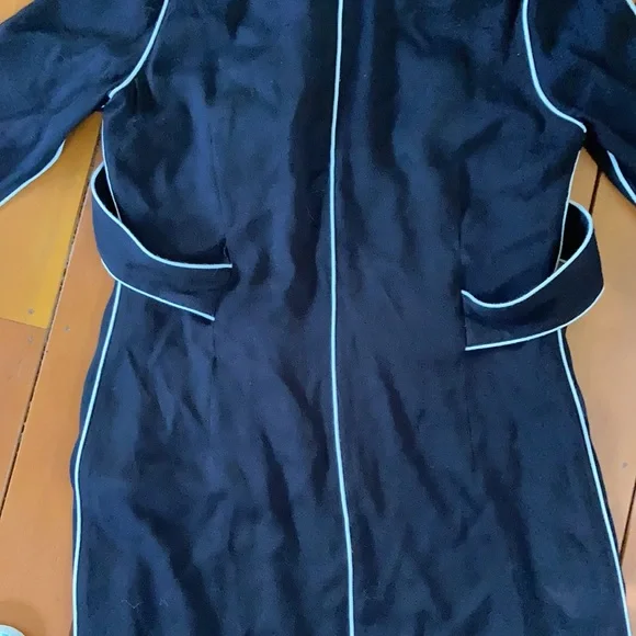 Boden Black and White Piped Stripe Kelly Dress - Picture 6 of 8